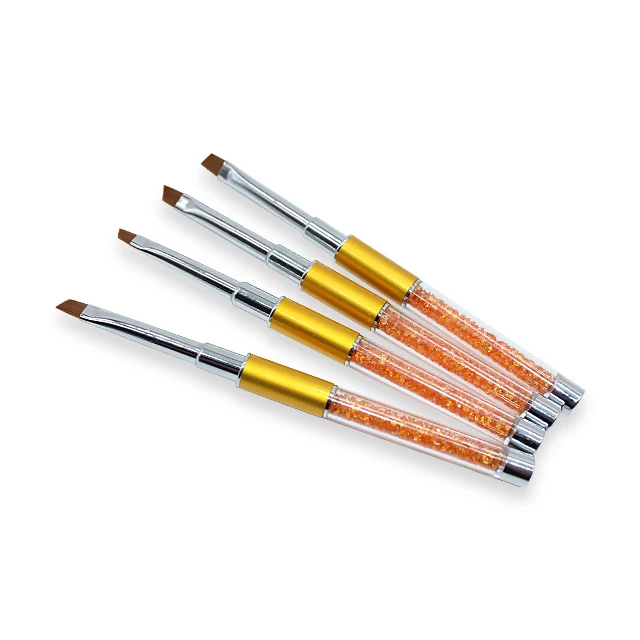 

High quality professional nail art UV gel polish paint drawing pen nylon hair engraving flower nail pen fashion acrylic brush, Customized color