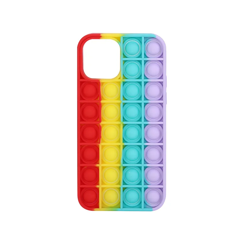 

2021 New Fashion Colorful Food Grade Silicone Phone Case Protective Shell