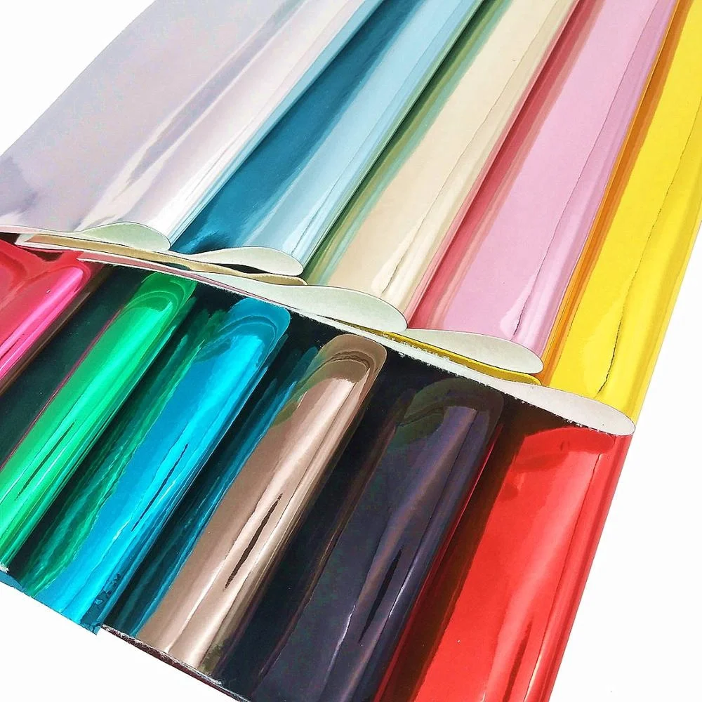 

By The Yard For Shoes Bag Bow Crafting Glossy Glitter Mirror Patent Metallic Leatherette PU Leather Vinyl Fabric