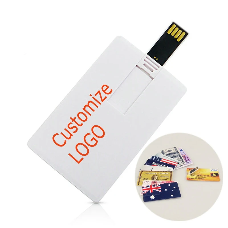 

Custom Logo usb card gift pendrive 2gb 4gb 8gb 16gb 32gb 64gb 128M 512M memory stick cards usb flash drive