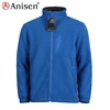 Custom polar fleece jacket cotton fleece lining zip up warm winter men windproof jacket for men