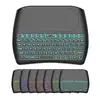 7 Colors RGB Custom Backlit Wireless Keyboard And Mouse Combo D8 Mini Touchpad Keyboard