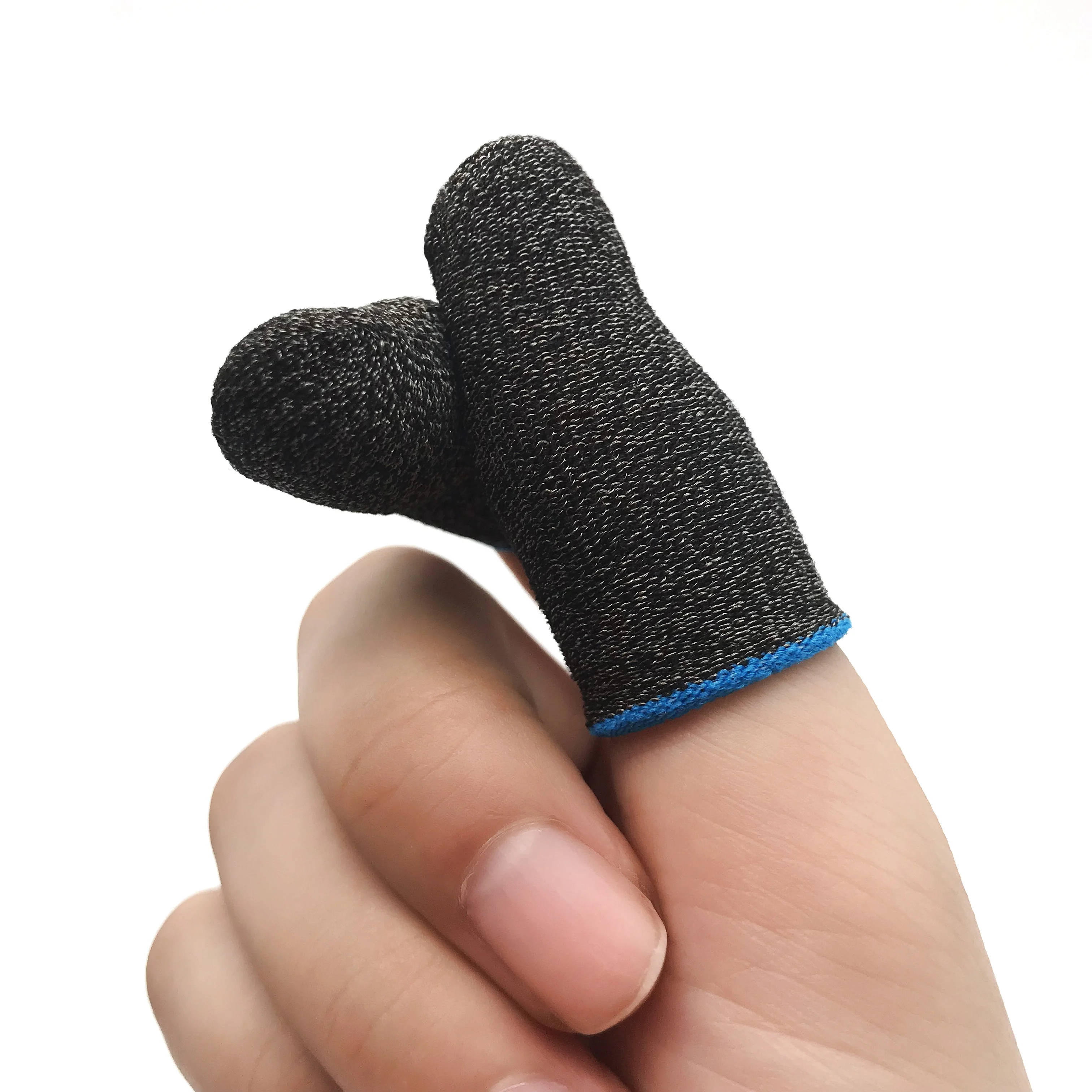 

mobile game touch screen finger tips fingertips sweat-proof finger sleeve, Custom colors