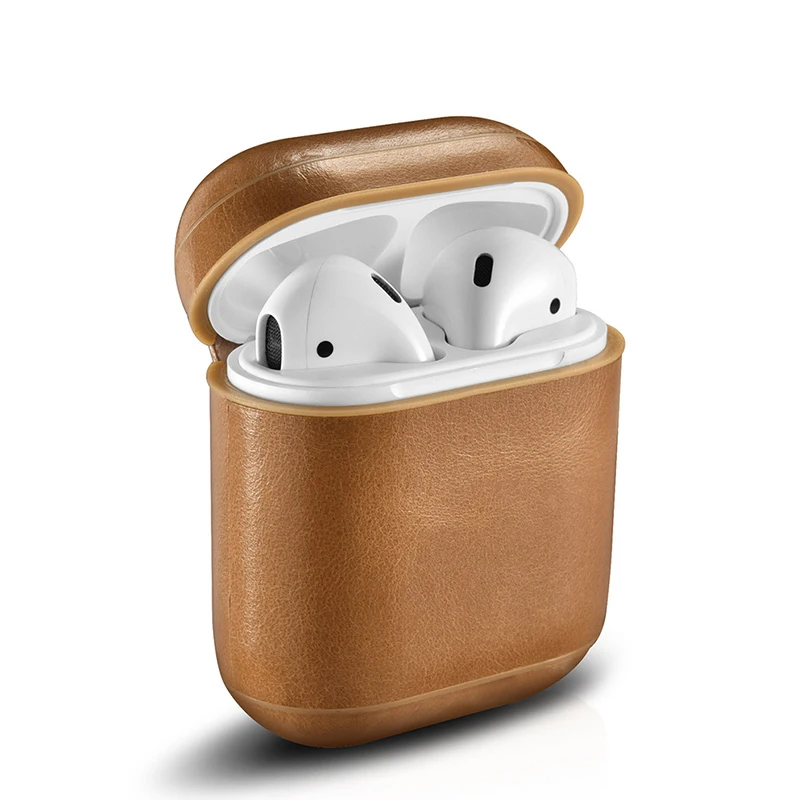 Hot Selling Purely Handmade Best Price Real Leather Design Protective Case For AirPods