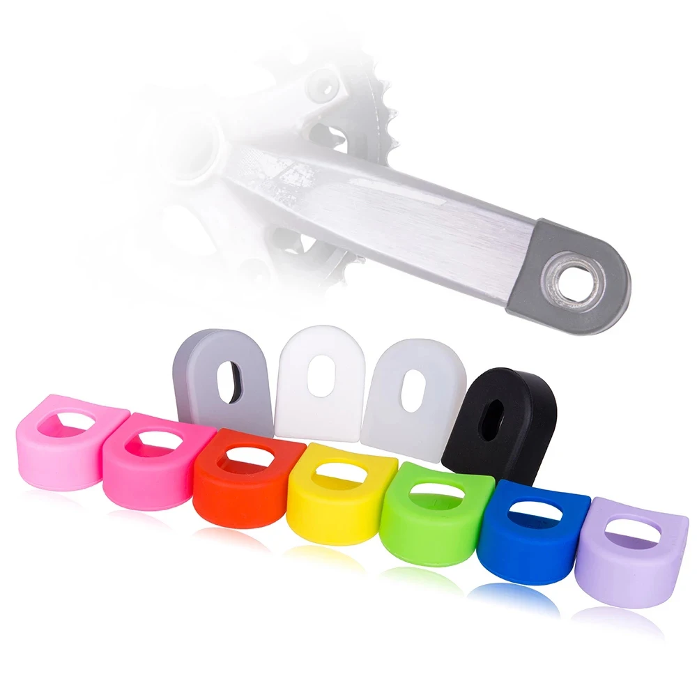 

Durable riding arm boots cover thickened mountain bike bicycle silicone crank protector, Optional