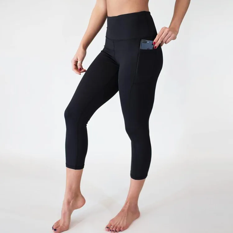 

Wholesale Adults 1 2cm Breathable Women Yoga Leggings