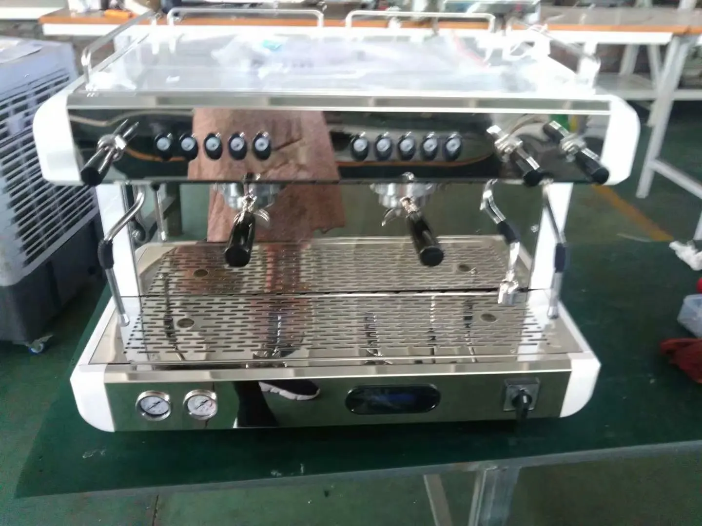 Double Group Portable Espresso Commercial Coffee Machine,Americano