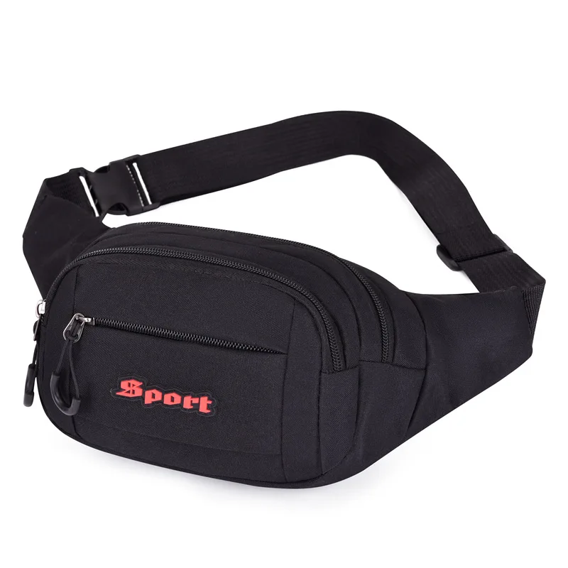 

Wholesale fashion outdoor waist bag sports chest bag large capacity fanny pack