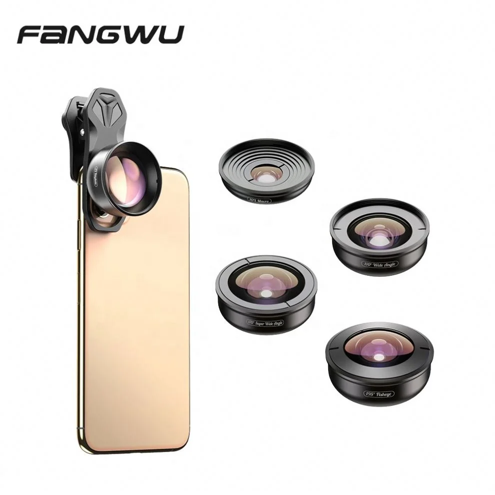 

High Quality Lenses Photography Smart Phone Mobile Camera Lens Split, Black