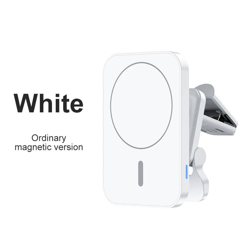 

15w Fast charging wireless Car Magnetic Wireless Charging Station For iphone 13 12 For Samsung, Black white