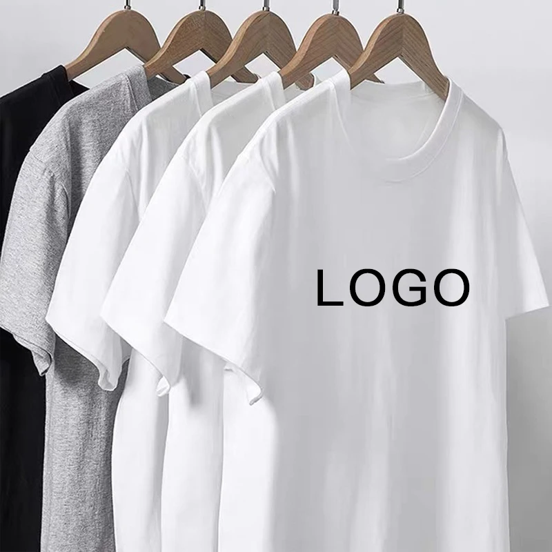 

Oem Cheapest Print On Demand 1 Dollar t Shirts Men Custom Logo Bulk Label Blank All Over Print Plain t Shirt 100% Cotton Tshirt, Customized color