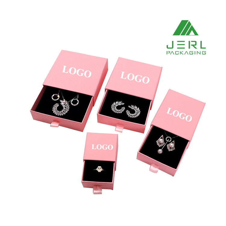 

Paper Packaging Boxes Jewelry Box with Pouch Velvet Bag