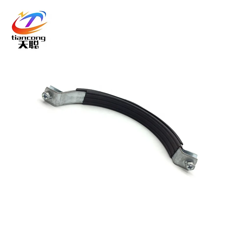 
Metric steel single pipe clamps 