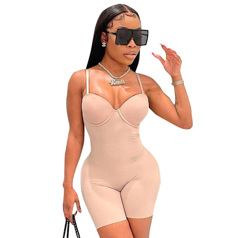 

New Body Shapewear Underwear Women Sexy Lingerie Abdomen Jumpsuit Female Suspenders High Waist Leggings Slim Bodysuit With Bra