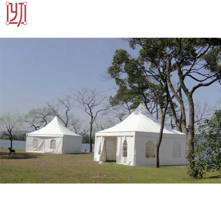 

High peak 6 x 6m pagoda outdoor winter party tent large ,6x6 pagoda party tent, White,red,blue,yellow,green or can be customized