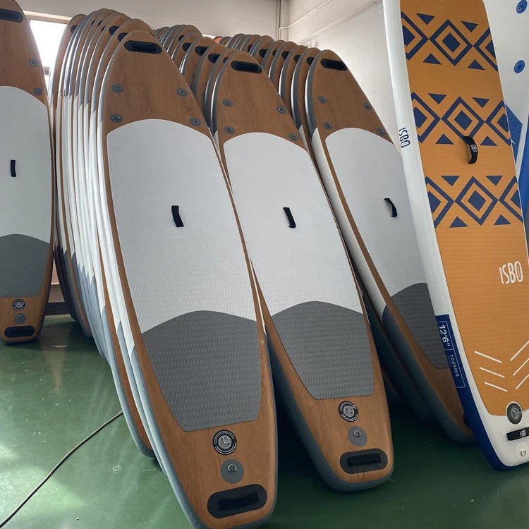 

Cheap PVC standup Paddle Board In Stock Portable Surfboard OEM, White