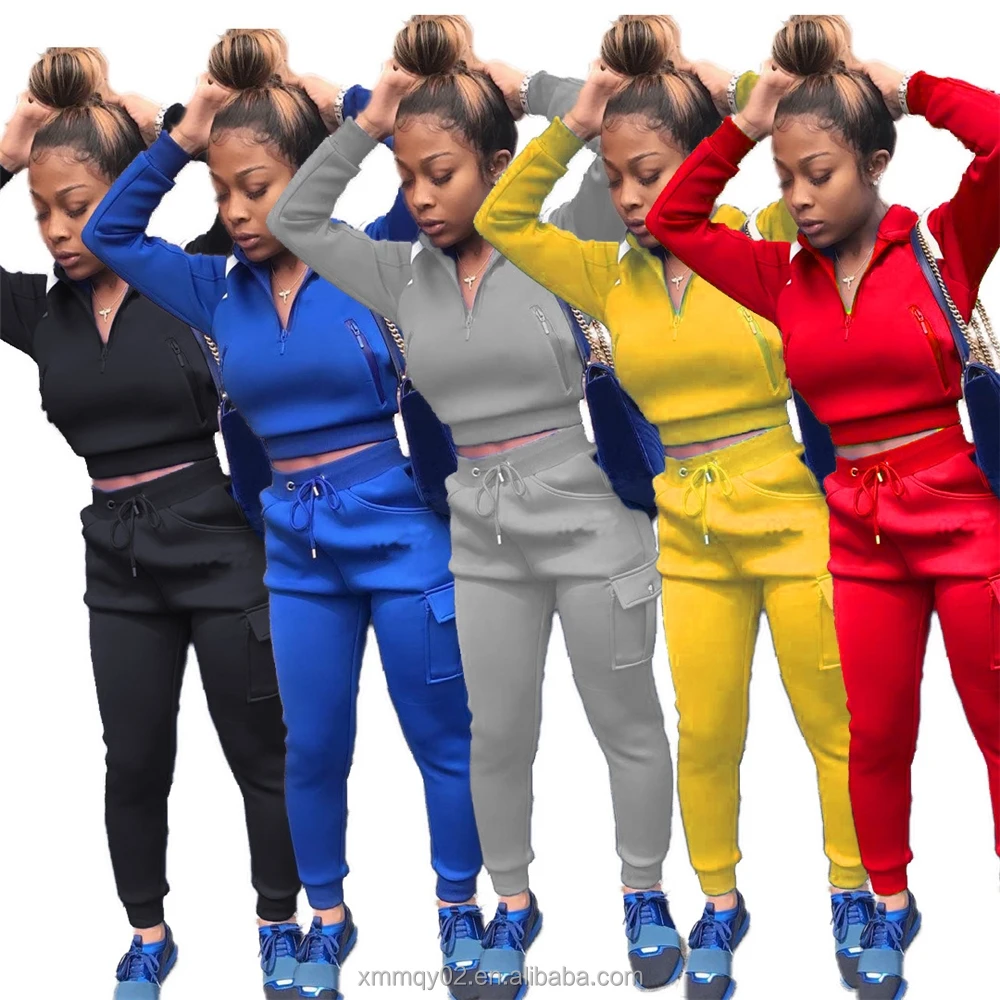 

MQY Autumn and Winter new design fall 2021 women clothes Sets womens joggers Two Piece with high quality Pant sets