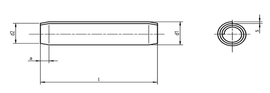 Heavy Duty M6-m56 Carbon Stainless Steel Metric Coiled Roll Spring ...