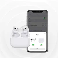 

Headphone TWS earbuds Rename GPS bluetooth 5.0 noise cancelling wireless earphone for Airpods for apple with charging case