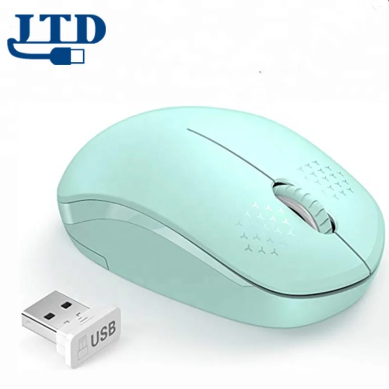 

Factory hot seller 2.4G Noiseless Mouse with Nano Receiver