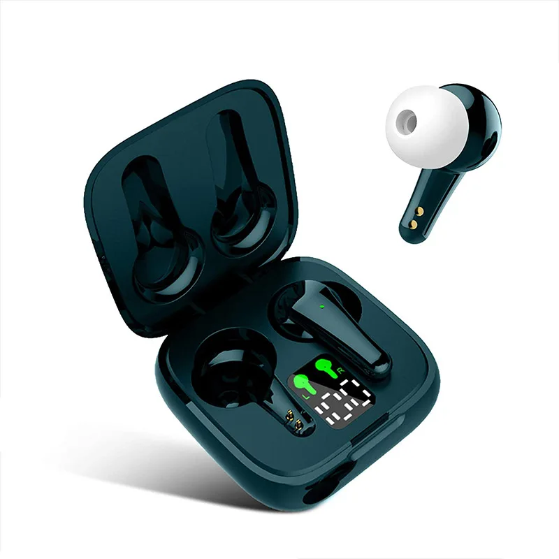 

TWS J6 headphones BT 5.2 Earphones Charging Box Wireless Headphone 9D Stereo Mini Earbuds LED Display headsets, Colors customized