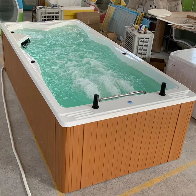 Outdoor Swimming Pool Hot Big Spa With Jets Swim Bathtub Touch