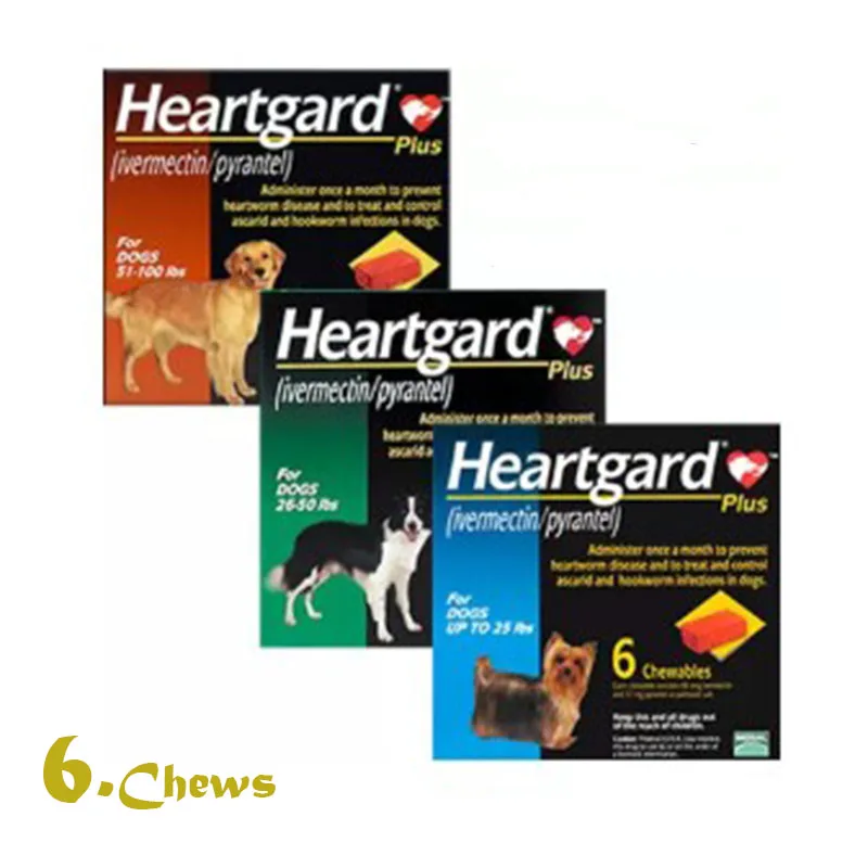 

Heartgard Plus Rx Chewables for Dogs