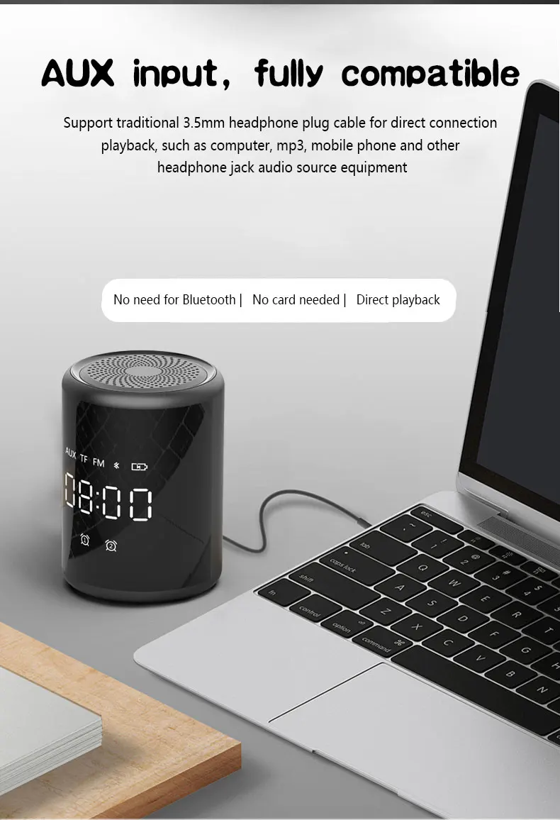 Bluetooth Speaker Wireless 2020 New Factory wholesale Oem Mobile Phone Accessories Car Portable Mini Subwoofer Dj Speaker Box