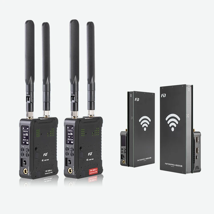 

Long Range Up to 2km 4K Wireless Video Transmission System Transmitter Wireless Video Link with Professional Antenna