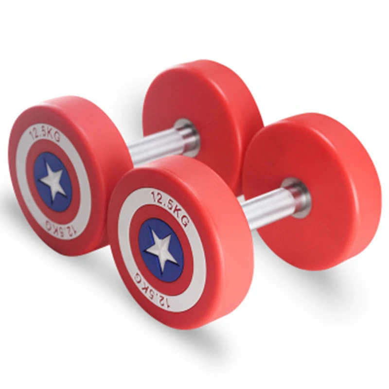 

SD-PO12 Factory price wholesale fitness equipment dumbbell set, Custom color