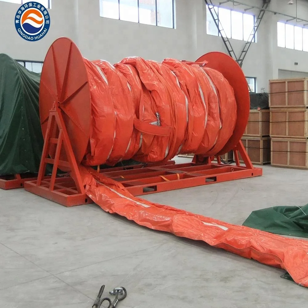 
PVC Coated Quick Laying Containment Oil Boom 