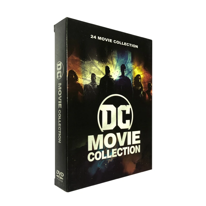 

DC 24 movie collection 12DVD Digitally Remastered DVD TV Dramas Kids Movie factory supply festival gift free shipping