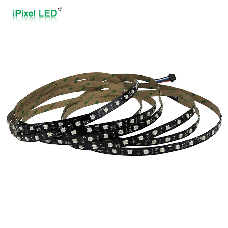 8Pixel & 48LED dmx512 IC control addressable rgb led dmx strip 24V