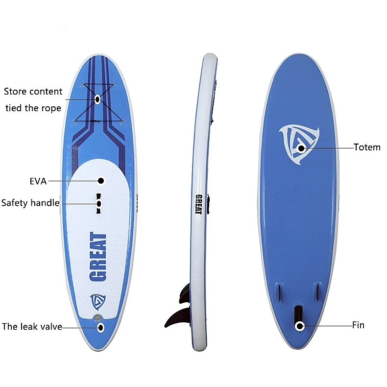 

2021 new design SUP Hot sale In stock Cheap Surfing Tourning Paddle board Inflatable