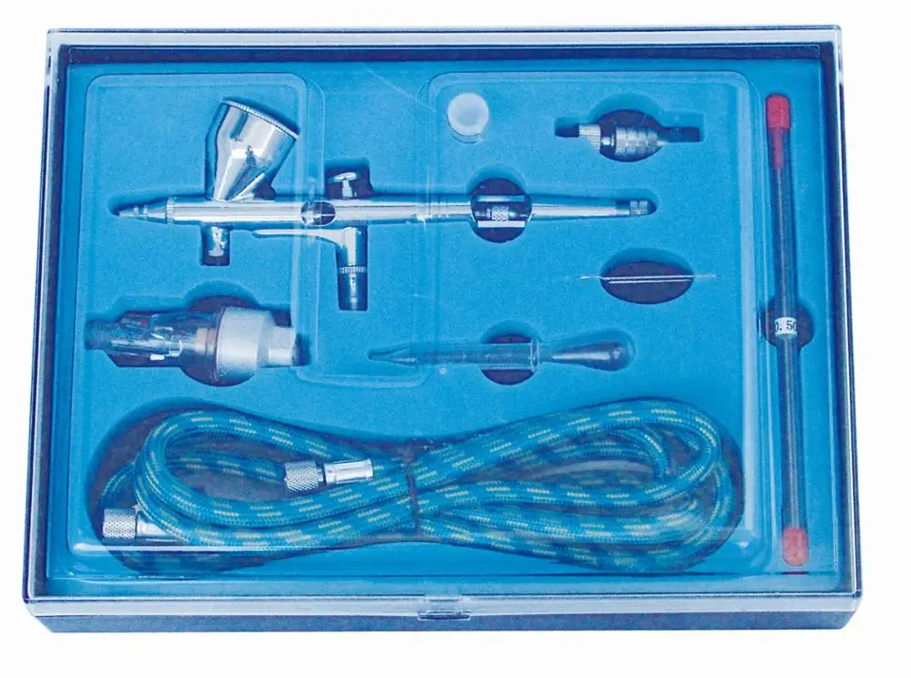 
Aerograf kit painting airbrush AB-180K for barber hair coloring cake decorating model painting 