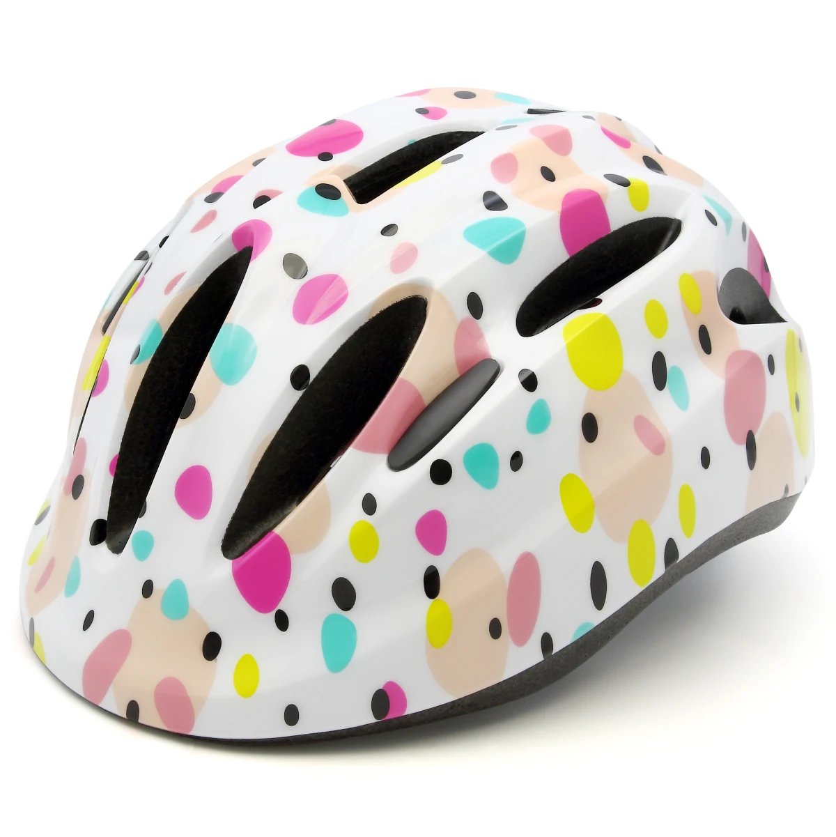 

Kids Child Sport Bike Safety Helmet Kid Bicycle Helmet No Logo Skateboard Riding Helmet For Kids Bike, Speckle powder