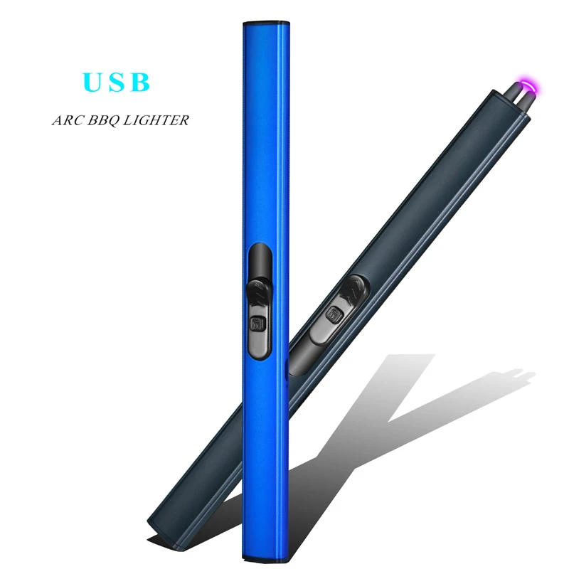 Windproof USB Electric Cigarette Cheap Candle Arc Lighter
