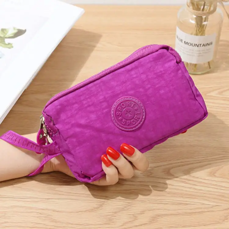 

Women Canvas zipper Wallet Clutch Coin Phone Card Holder wallet Long Purse Wallet women Evening Handbag