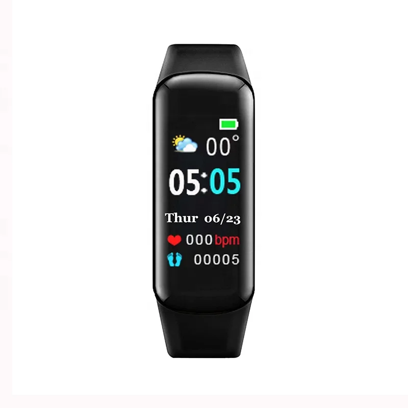 

Black Red Blue C1 Plus Smart Bracelet Smartwatch Fitness Sports Running Calling Music Camera Smart Watches for women