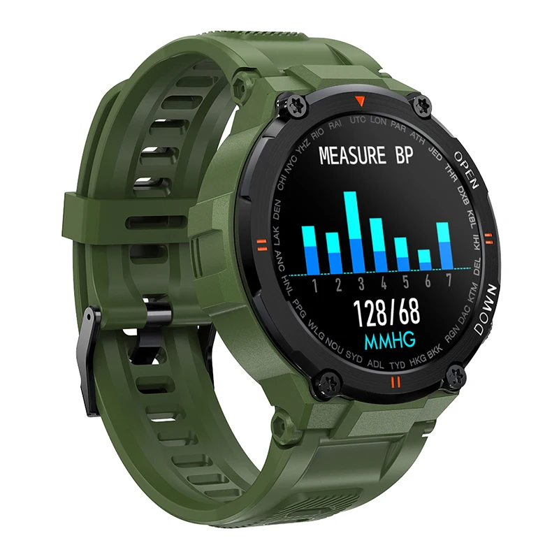 

New Arrival 400mah Big Battery Heart Monitoring Calling Function Smart Watch for Men