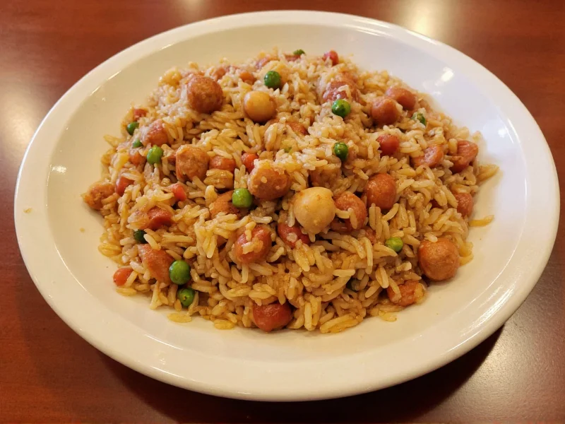 sausage rice dish
