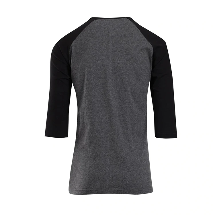two tone baseball tee