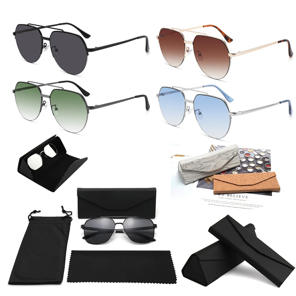 

Luxury metal frame sunglasses 2023 fashion sunglasses custom logo trendy