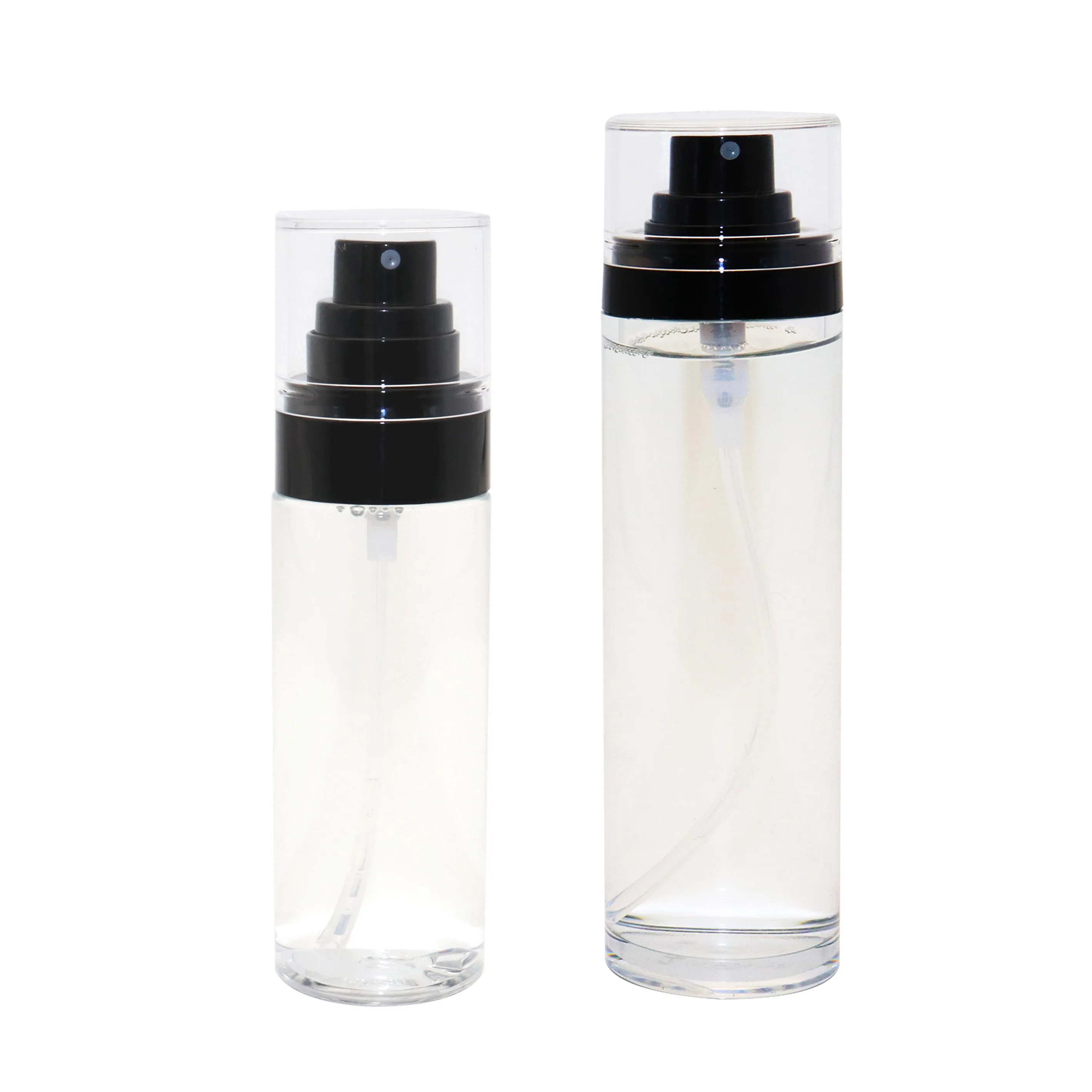 

Plastic Bottle 80ML Matte Finish Bottle Setting Spray Makeup Oil-control, Clear