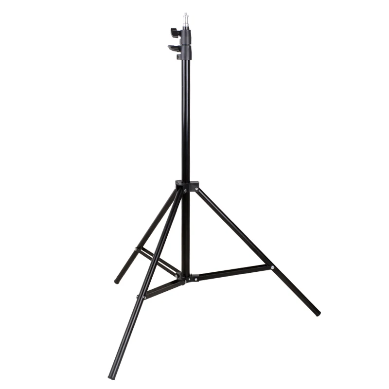 

2m Light Stand with 1/4 Screw Head Phone Tripod Stand Camera Tripod for Softbox LED Ring Light Photography Studio