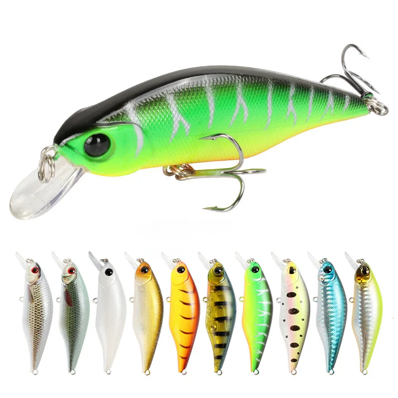 

HAWKLURE fishing bait wholesale minnow hard baits 11g 85mm wobblers Jerkbait bass lure, 10 colors