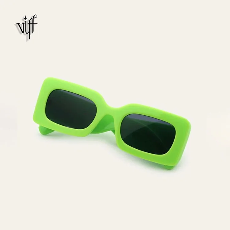 

2021 VIFF HP21045 Custom Manufacturer Logo Gafa De Sol Lunettes Designer Rectangle Ladies Sun Glass Sunglasses