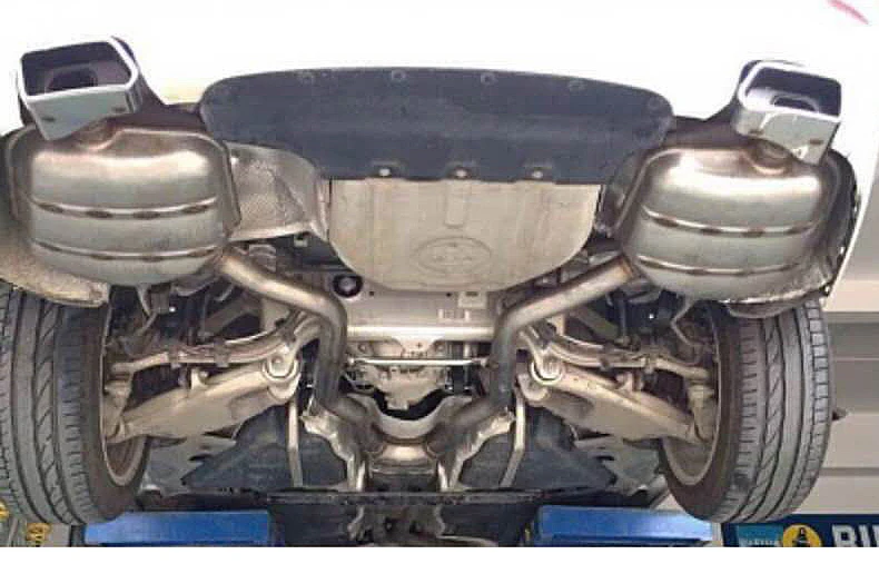 Stainless Steel  Exhaust Muffler For BMW 5 Series  535