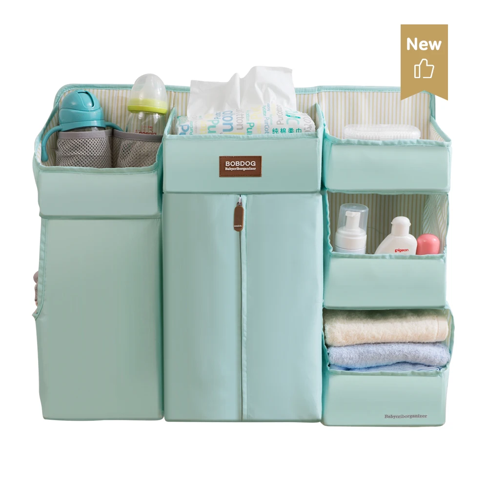 

Colors custom size and new hot selling baby crib waterproof organizer storage diaper bag