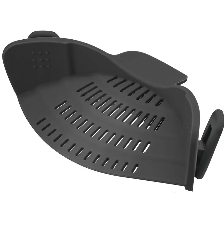 

Kitchen Silicone Sink Strainer Rim Sink Drain Filter Basket